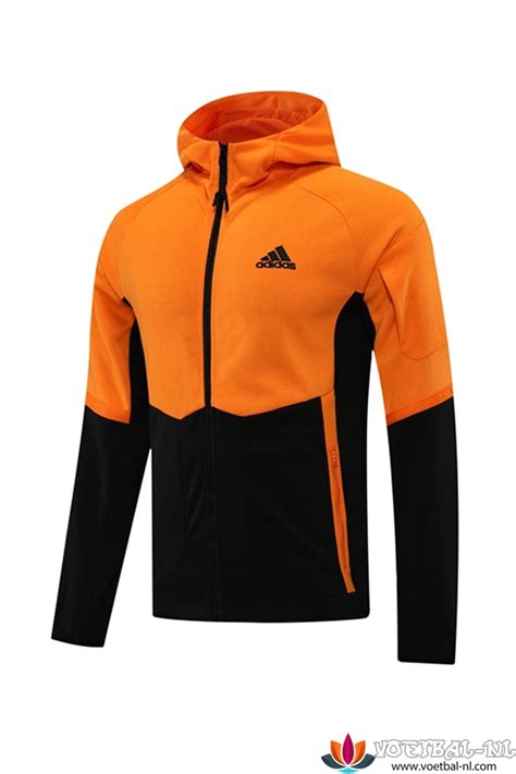 adidas vest capuchon zwart oranje|Adidas Capuchon online kopen .